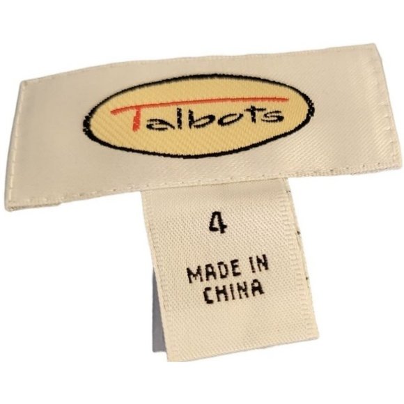 Talbots Light Blue Sheath Dress with Collared Jacket - Women's Size 4  - Back Sl - Picture 5 of 6